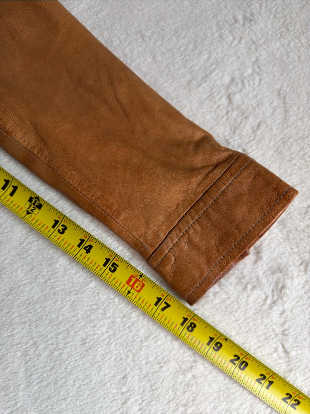 Banana Republic Cognac Leather Jacket - Picture 11 of 16